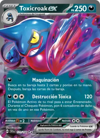 Toxicroak ex · 131