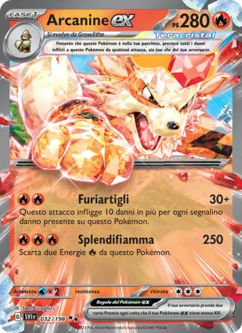 Arcanine-ex · 032