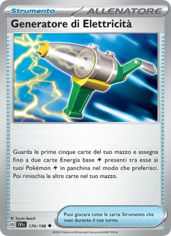 Generatore di Elettricità · 170
