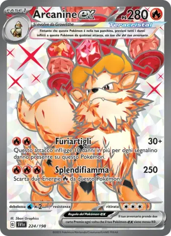 Arcanine-ex · 224