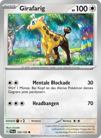 Girafarig · 154