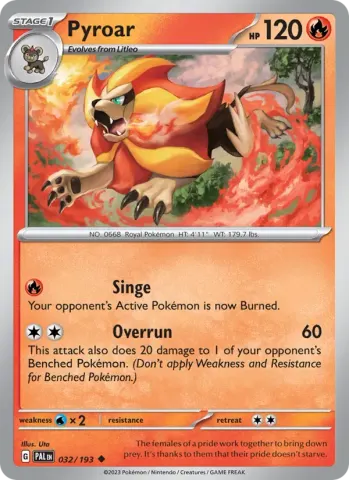 Pyroar · 032