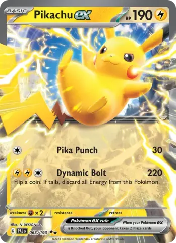 Pikachu ex · 063