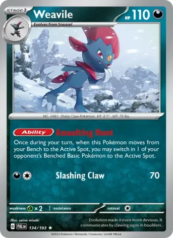 Weavile · 134