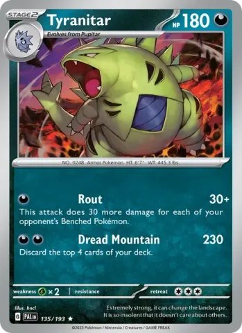 Tyranitar · 135