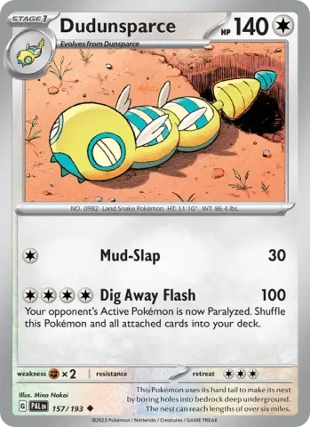 Dudunsparce · 157