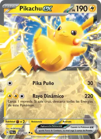 Pikachu ex · 063