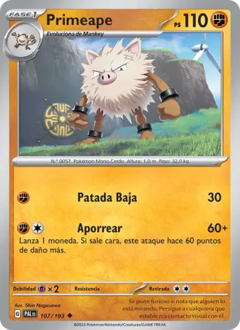 Primeape · 107