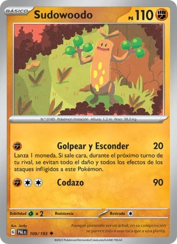 Sudowoodo · 109