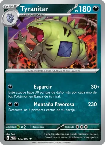 Tyranitar · 135