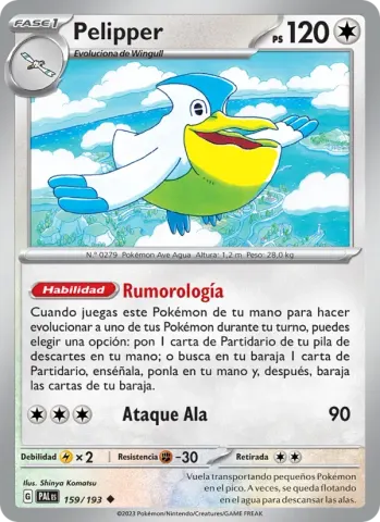 Pelipper · 159