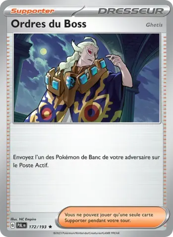 Ordres du Boss · 172