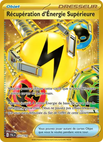 Récupération d'Énergie Supérieure · 277