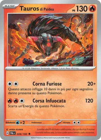 Tauros di Paldea · 028