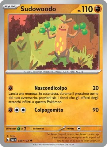 Sudowoodo · 109