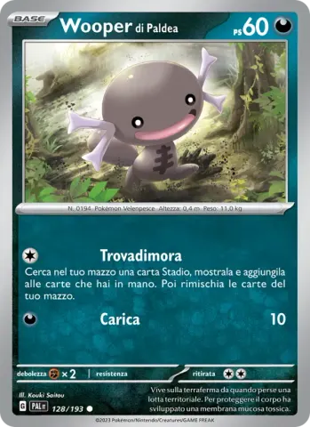 Wooper di Paldea · 128