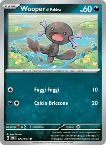 Wooper di Paldea · 129