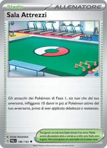 Sala Attrezzi · 186