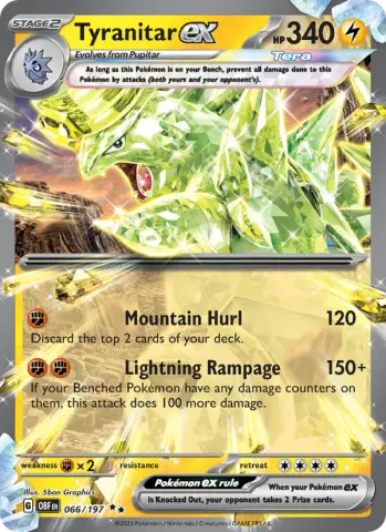 Tyranitar ex · 066
