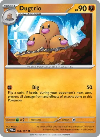 Dugtrio · 104