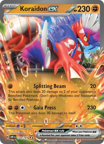 Koraidon ex · 124