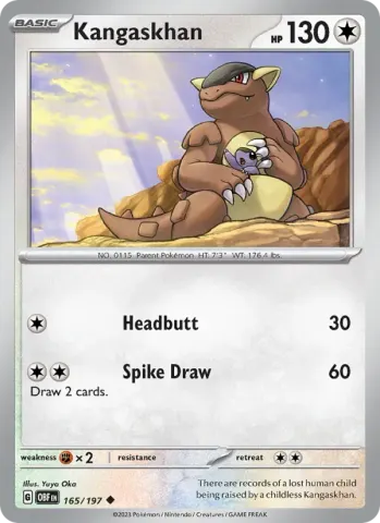 Kangaskhan · 165
