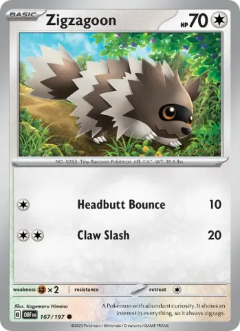 Zigzagoon · 167