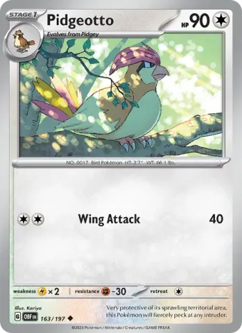 Pidgeotto · 163