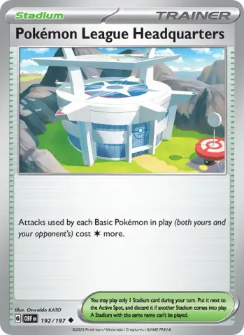 Pokémon League Headquarters · 192