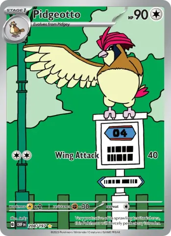 Pidgeotto · 208