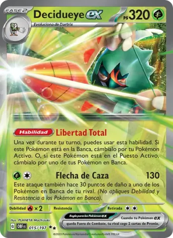 Decidueye ex · 015
