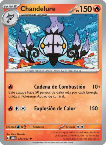 Chandelure · 038