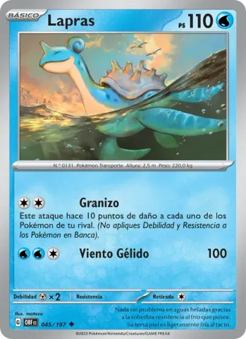 Lapras · 045