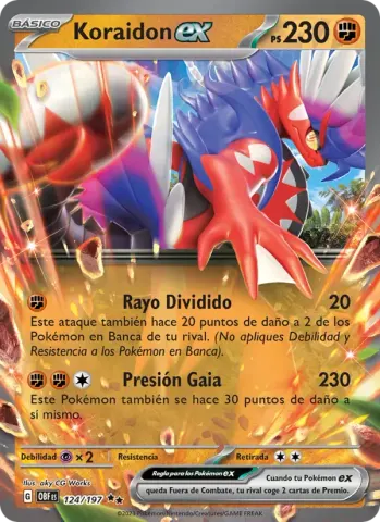 Koraidon ex · 124