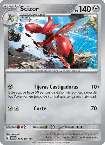 Scizor · 141