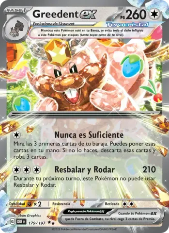Greedent ex · 179