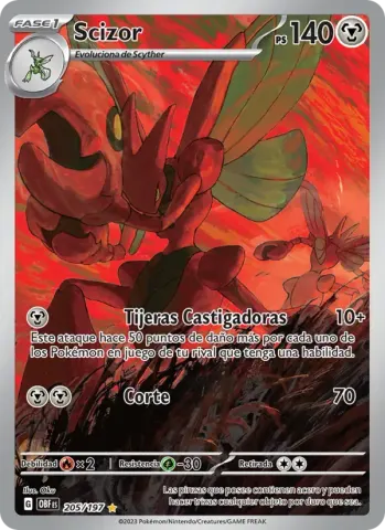 Scizor · 205