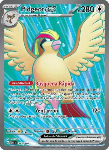 Pidgeot ex · 217