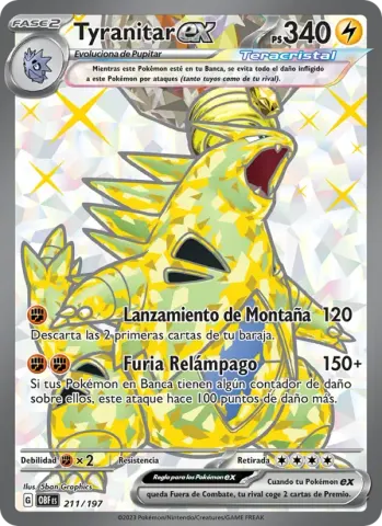 Tyranitar ex · 211