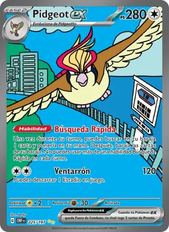 Pidgeot ex · 225