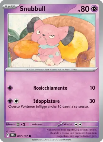 Snubbull · 087