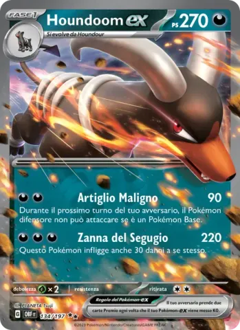 Houndoom-ex · 134