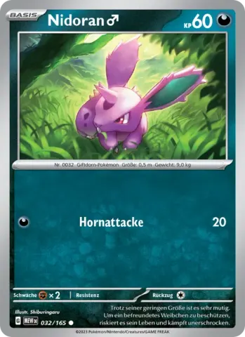 Nidoran♂ · 032
