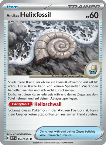 Antikes Helixfossil · 153