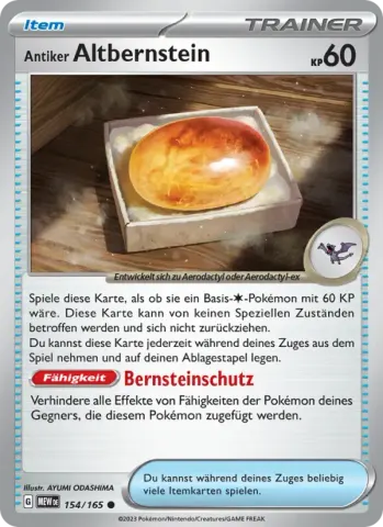 Antiker Altbernstein · 154