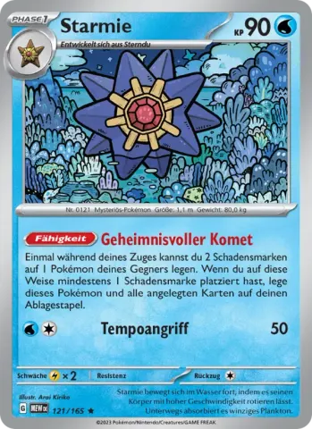 Starmie · 121