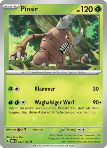 Pinsir · 127
