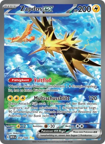 Zapdos-ex · 202