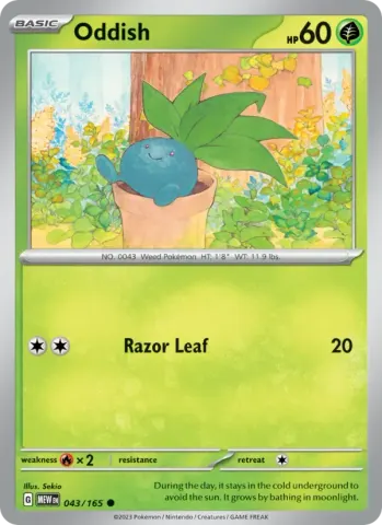 Oddish · 043