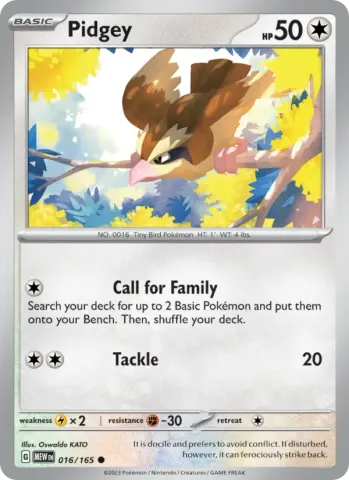 Pidgey · 016